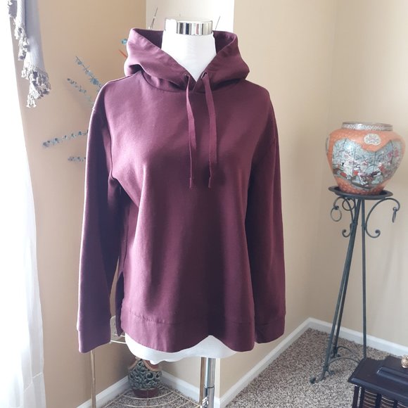 a new day Tops - Cute Cropped Hoodie by A New Day Wine Large